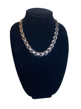 VTG Vintage Silver Tone Necklace Unmarked